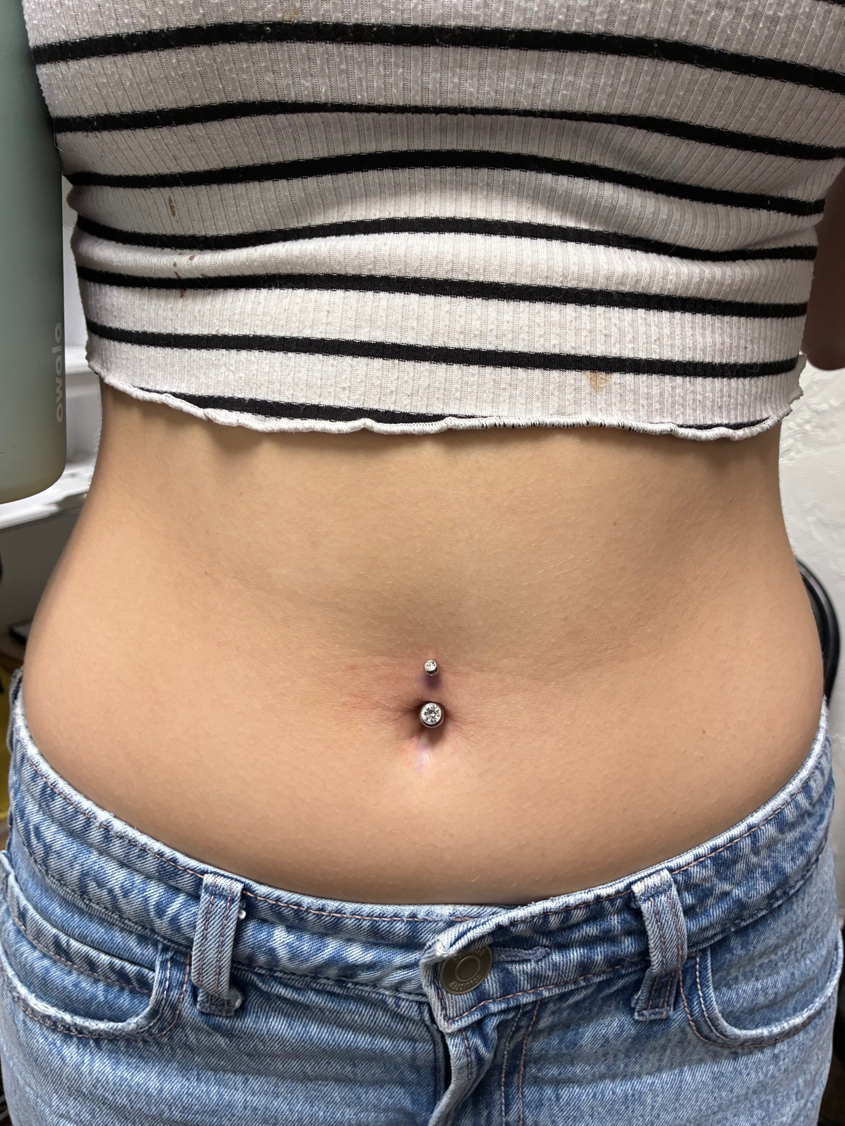 Navel piercing