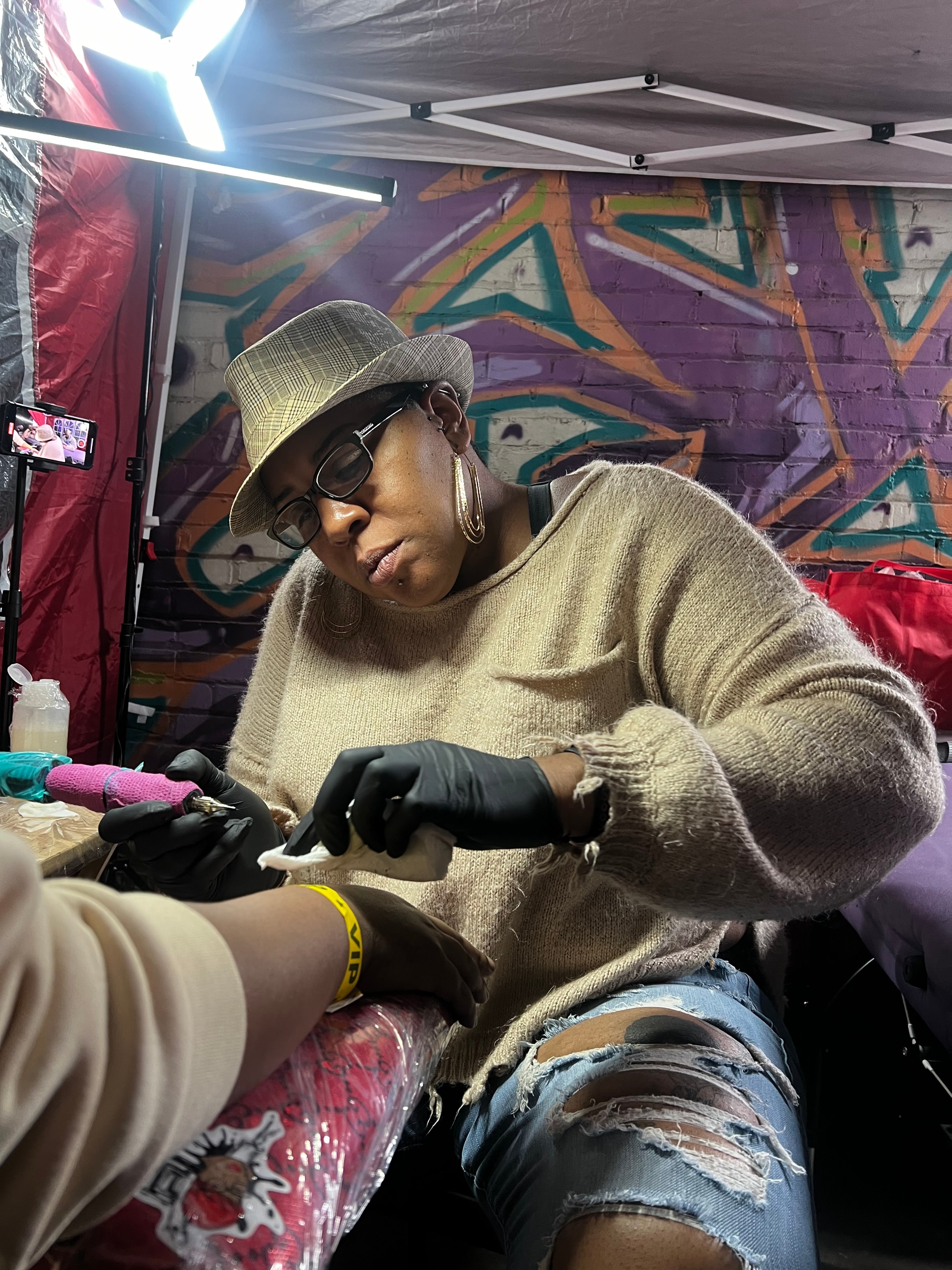 Custom tattoo art